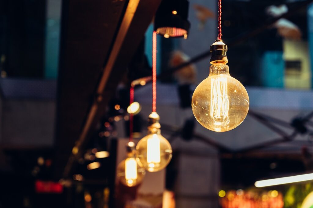 Edison lightbulbs